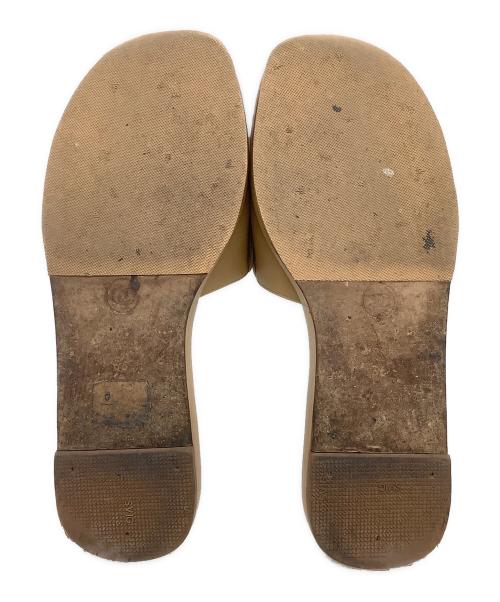 CHANEL（シャネル）CHANEL (シャネル) サンダル ココマーク ブラウン サイズ:36の古着・服飾アイテム