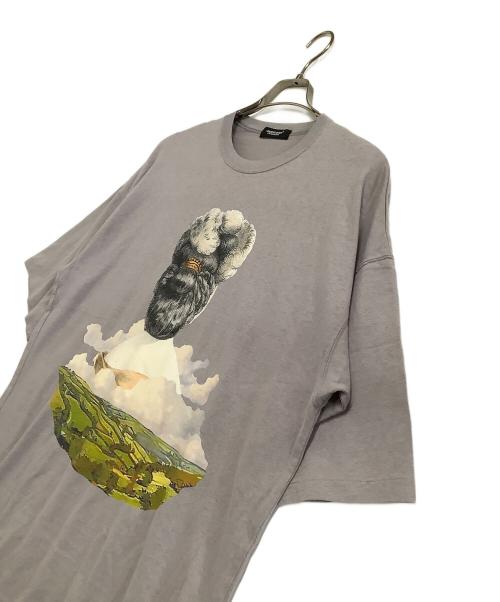 UNDERCOVER（アンダーカバー）UNDERCOVER (アンダーカバー) オーバーサイズTシャツ グレー サイズ:freeの古着・服飾アイテム