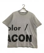 kolor/BEACONカラービーコン）の古着「Tシャツ」｜グレー