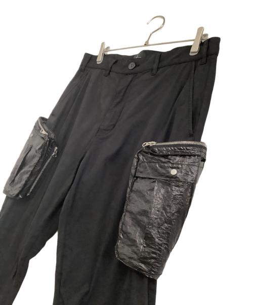 STONE ISLAND（ストーンアイランド）STONE ISLAND (ストーンアイランド) カーゴパンツ　SHADOW PROJECT CARGO PANTS ブラック サイズ:50の古着・服飾アイテム