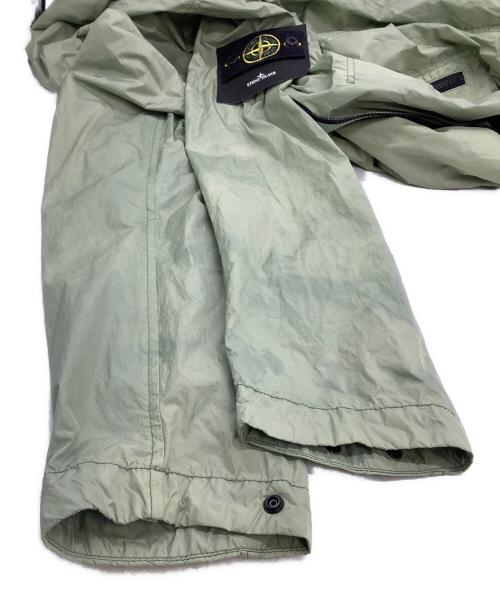 STONE ISLAND（ストーンアイランド）STONE ISLAND (ストーンアイランド) ナイロンフーデッドジャケット 23SS/Crinkle Reps NY Hooded Jacket グリーン サイズ:XLの古着・服飾アイテム
