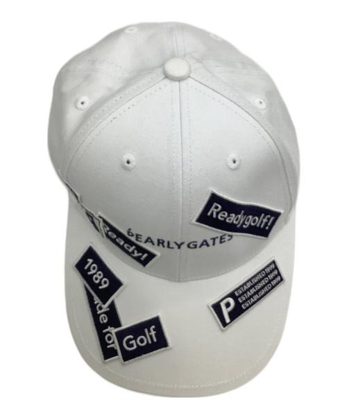 PEARLY GATES（パーリーゲイツ）PEARLY GATES (パーリーゲイツ) キャップ(ゴルフ) ホワイト サイズ:freeの古着・服飾アイテム