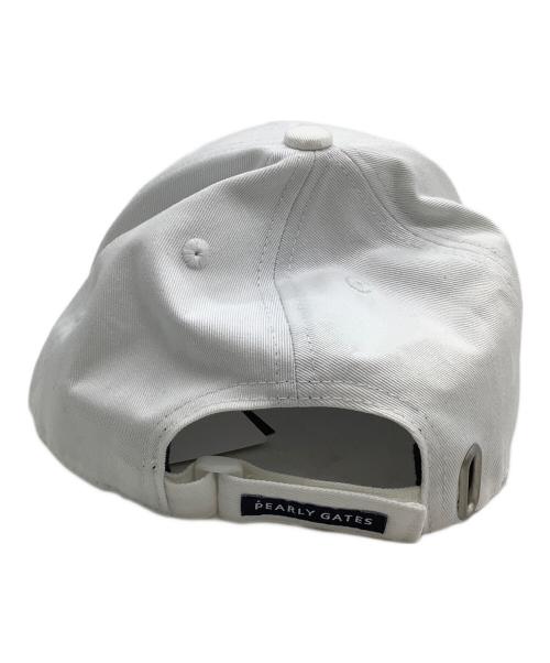 PEARLY GATES（パーリーゲイツ）PEARLY GATES (パーリーゲイツ) キャップ(ゴルフ) ホワイト サイズ:freeの古着・服飾アイテム