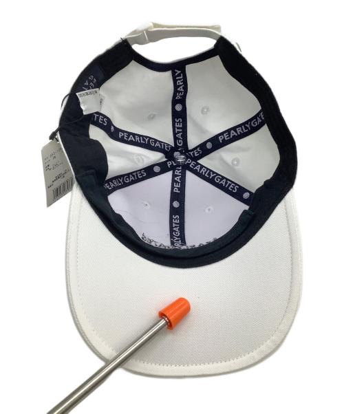 PEARLY GATES（パーリーゲイツ）PEARLY GATES (パーリーゲイツ) キャップ(ゴルフ) ホワイト サイズ:freeの古着・服飾アイテム