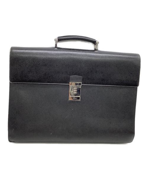 PRADA（プラダ）PRADA (プラダ) ブリーフケース ブラックの古着・服飾アイテム