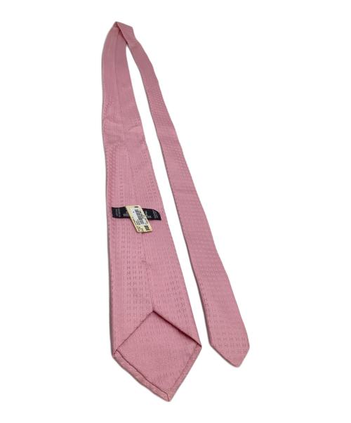HERMES（エルメス）HERMES (エルメス) ネクタイ H柄 ピンク サイズ:表記なしの古着・服飾アイテム