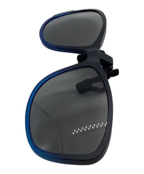 TALEX（タレックス）TALEX (タレックス) サングラス　クリップオン ネイビー×ブラックの古着・服飾アイテム