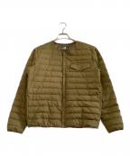 THE NORTH FACEザ ノース フェイス）の古着「ダウンジャケット　WS ZEPHER SHELL CARDIGAN」｜カーキ