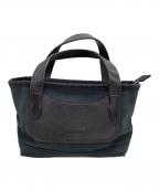 KICHIZO by Porter Classicキチゾーバイポータークラシック）の古着「ハンドバッグ」｜ブラック×ブラウン