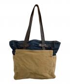 LEVI'S×FILSONリーバイス×フィルソン）の古着「トートバッグ」｜ブラウン×ネイビー