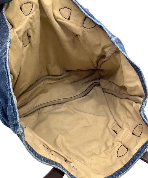 LEVI'S（リーバイス）LEVI'S (リーバイス) FILSON (フィルソン) トートバッグ ブラウン×ネイビーの古着・服飾アイテム