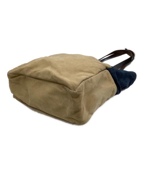 LEVI'S（リーバイス）LEVI'S (リーバイス) FILSON (フィルソン) トートバッグ ブラウン×ネイビーの古着・服飾アイテム