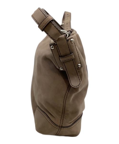 LOEWE（ロエベ）LOEWE (ロエベ) ワンショルダーバッグ アナグラム ベージュの古着・服飾アイテム