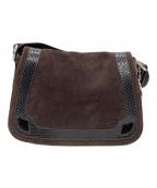 Cartierカルティエ）の古着「ワンショルダーバッグ マルチェロ」｜ダークブラウン