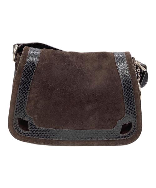 Cartier（カルティエ）Cartier (カルティエ) ワンショルダーバッグ マルチェロ ダークブラウンの古着・服飾アイテム