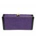ANNA SUI (アナスイ) 長財布 セルパン パープル×ブラック サイズ:表記なし：8000円