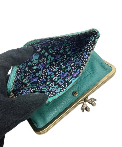 ANNA SUI（アナスイ）ANNA SUI (アナスイ) がま口財布 ハミング グリーン サイズ:表記なしの古着・服飾アイテム