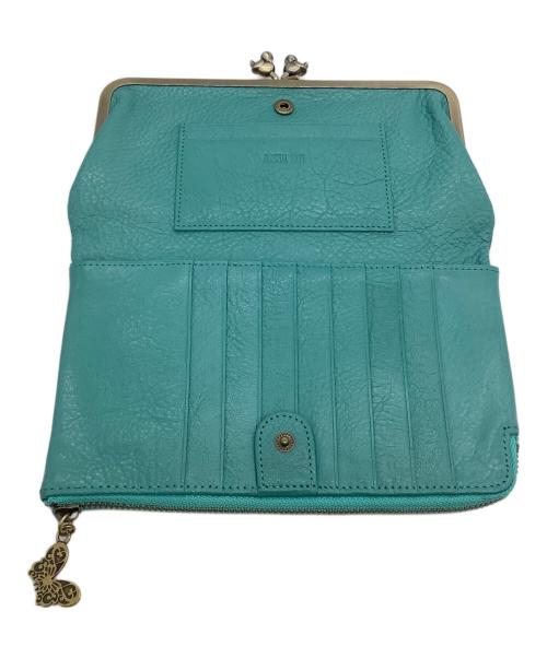 ANNA SUI（アナスイ）ANNA SUI (アナスイ) がま口財布 ハミング グリーン サイズ:表記なしの古着・服飾アイテム