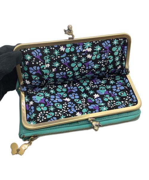 ANNA SUI（アナスイ）ANNA SUI (アナスイ) がま口財布 ハミング グリーン サイズ:表記なしの古着・服飾アイテム