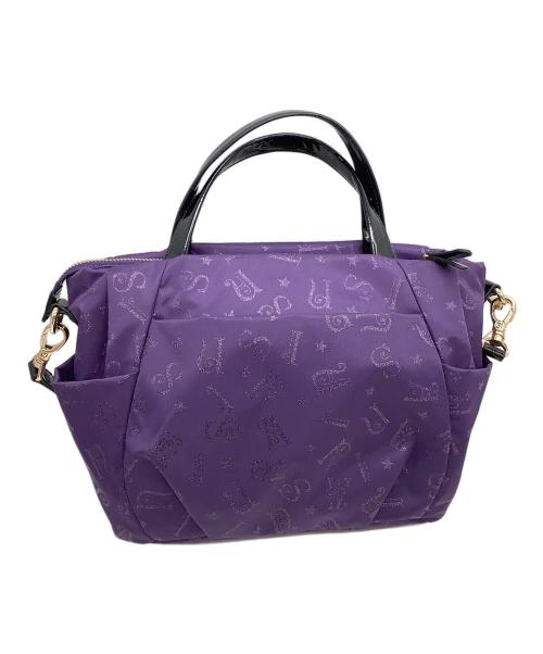ANNA SUI（アナスイ）ANNA SUI (アナスイ) 2WAYバッグ ホーリー  パープルの古着・服飾アイテム