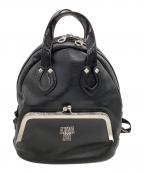 ANNA SUIアナスイ）の古着「リュック　メタリカ」｜ブラック