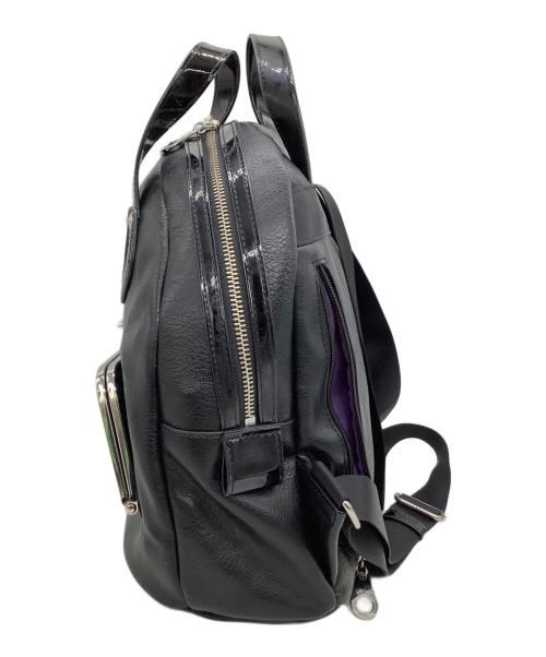 ANNA SUI（アナスイ）ANNA SUI (アナスイ) リュック　メタリカ ブラックの古着・服飾アイテム