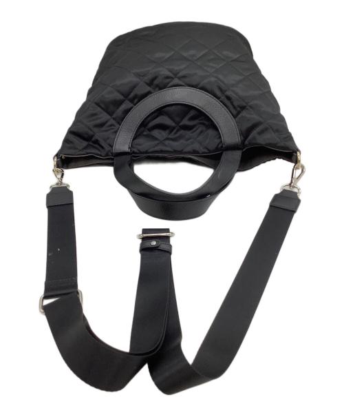 russet（ラシット）russet (ラシット) キルティングバッグ ブラックの古着・服飾アイテム