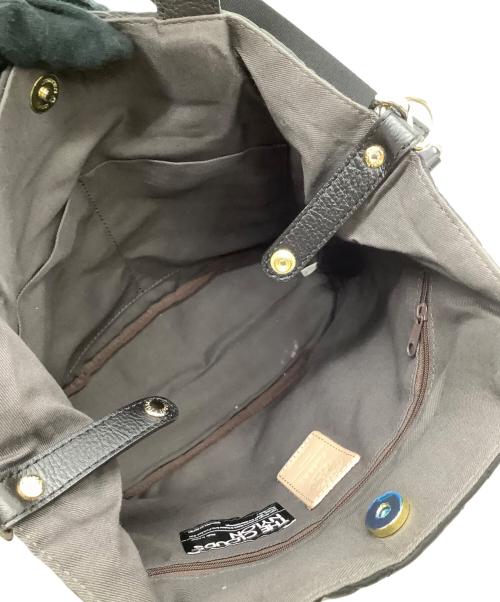 russet（ラシット）russet (ラシット) キルティングバッグ ブラックの古着・服飾アイテム