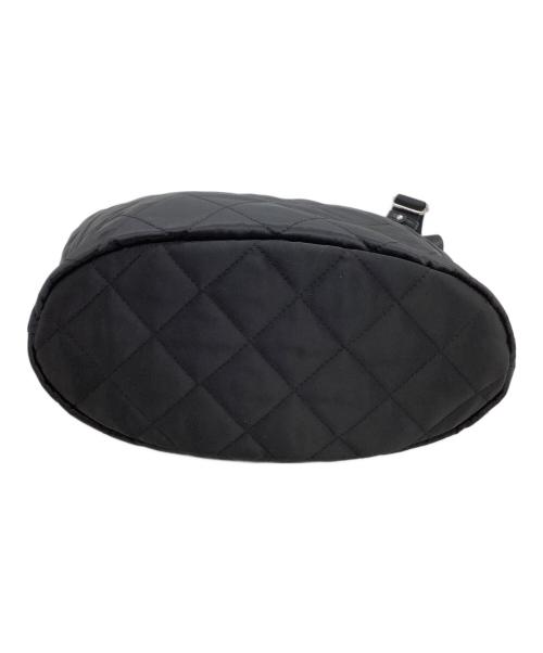 russet（ラシット）russet (ラシット) キルティングバッグ ブラックの古着・服飾アイテム