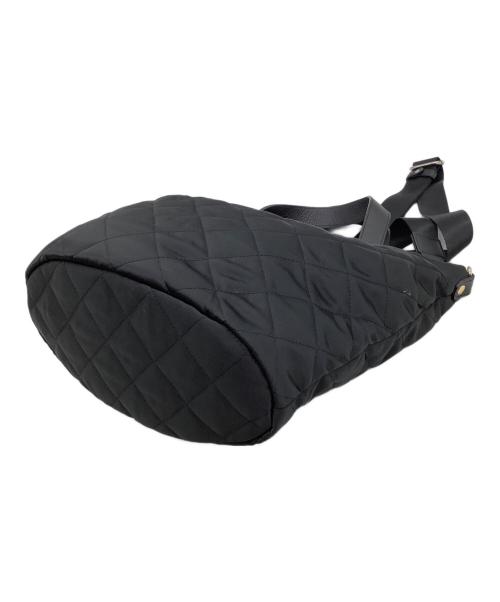 russet（ラシット）russet (ラシット) キルティングバッグ ブラックの古着・服飾アイテム