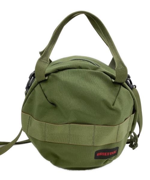 BRIEFING（ブリーフィング）BRIEFING (ブリーフィング) BEAMS BOY (ビームスボーイ) 2WAYバッグ オリーブの古着・服飾アイテム