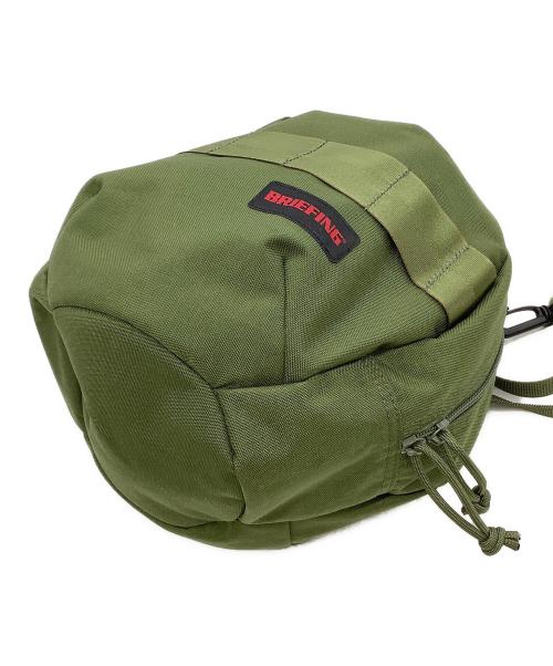 BRIEFING（ブリーフィング）BRIEFING (ブリーフィング) BEAMS BOY (ビームスボーイ) 2WAYバッグ オリーブの古着・服飾アイテム