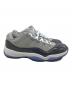 中古・古着 NIKE (ナイキ) スニーカー AIR JORDAN 11 RETRO LOW グレー サイズ:27.5：10000円