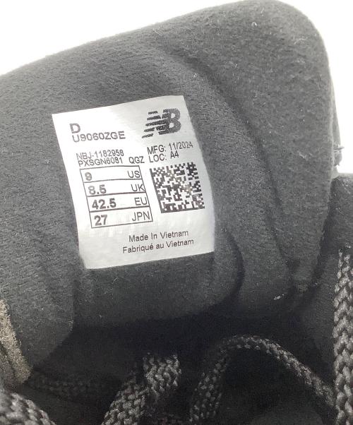 NEW BALANCE（ニューバランス）NEW BALANCE (ニューバランス) スニーカー ブラック サイズ:US9の古着・服飾アイテム