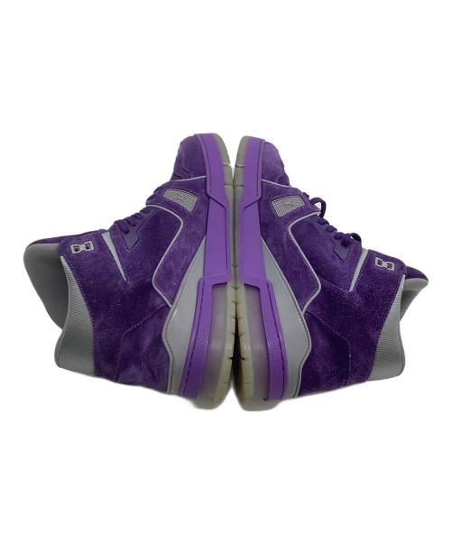 LOUIS VUITTON（ルイ ヴィトン）LOUIS VUITTON (ルイ ヴィトン) ハイカットスウェードスニーカー パープル サイズ:7 1/2の古着・服飾アイテム