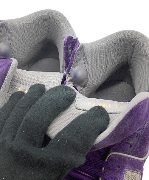 LOUIS VUITTON（ルイ ヴィトン）LOUIS VUITTON (ルイ ヴィトン) ハイカットスウェードスニーカー パープル サイズ:7 1/2の古着・服飾アイテム