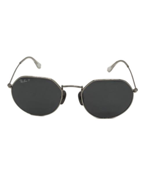 RAY-BAN（レイバン）RAY-BAN (レイバン) サングラス JACK TITANIUM ブラック×シルバー サイズ:53□20の古着・服飾アイテム