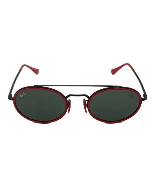 RAY-BAN（レイバン）RAY-BAN (レイバン) サングラス ブラック×レッド サイズ:52□22の古着・服飾アイテム