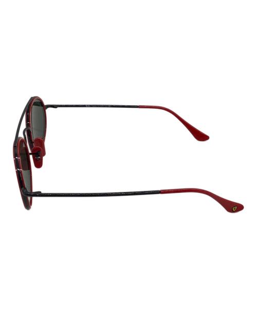 RAY-BAN（レイバン）RAY-BAN (レイバン) サングラス ブラック×レッド サイズ:52□22の古着・服飾アイテム