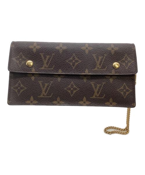 LOUIS VUITTON（ルイ ヴィトン）LOUIS VUITTON (ルイ ヴィトン) 長財布 モノグラム ポルトフォイユ・アコルディオン ブラウンの古着・服飾アイテム