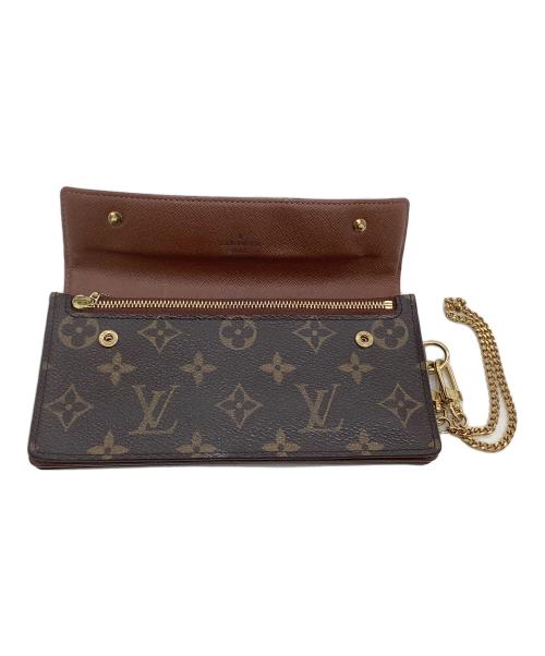 LOUIS VUITTON（ルイ ヴィトン）LOUIS VUITTON (ルイ ヴィトン) 長財布 モノグラム ポルトフォイユ・アコルディオン ブラウンの古着・服飾アイテム