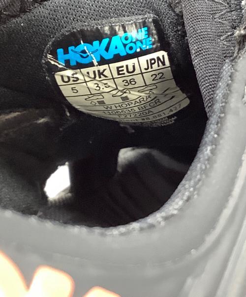 HOKAONEONE（ホカオネオネ）HOKAONEONE (ホカオネオネ) サンダル W HOPARA ブラック サイズ:22の古着・服飾アイテム