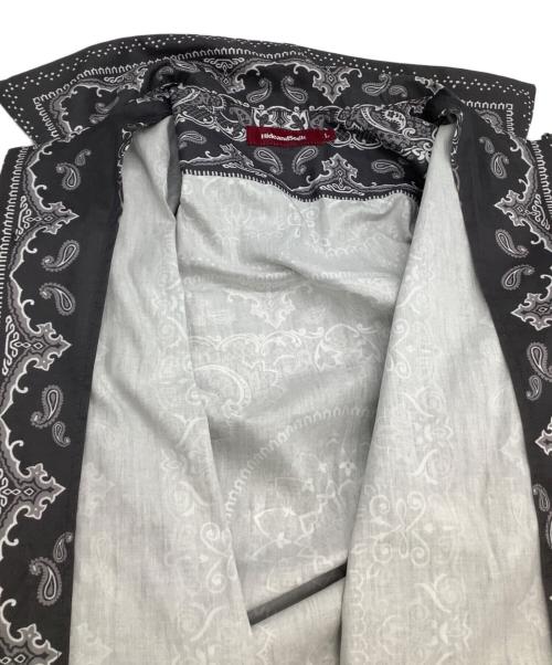 HIDE AND SEEK（ハイドアンドシーク）HIDE AND SEEK (ハイドアンドシーク) 長袖シャツ グレー×ホワイト サイズ:Lの古着・服飾アイテム