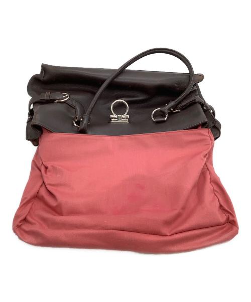 Salvatore Ferragamo（サルヴァトーレ フェラガモ）Salvatore Ferragamo (サルヴァトーレ フェラガモ) トートバッグ ブラウンの古着・服飾アイテム