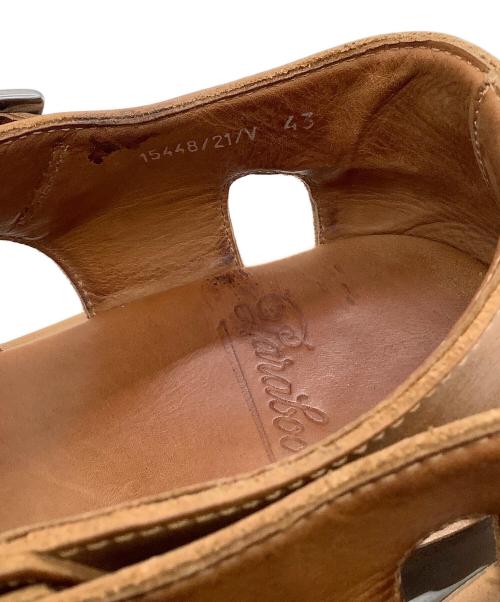 PARABOOT（パラブーツ）PARABOOT (パラブーツ) グルカサンダル コニャックカラー サイズ:43の古着・服飾アイテム