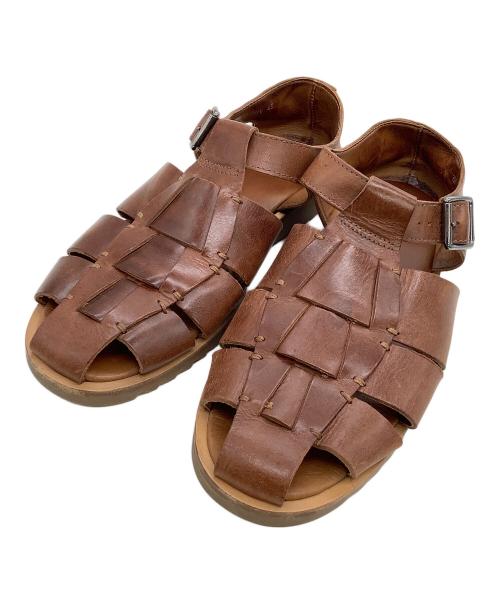 PARABOOT（パラブーツ）PARABOOT (パラブーツ) グルカサンダル ブラウン サイズ:43の古着・服飾アイテム