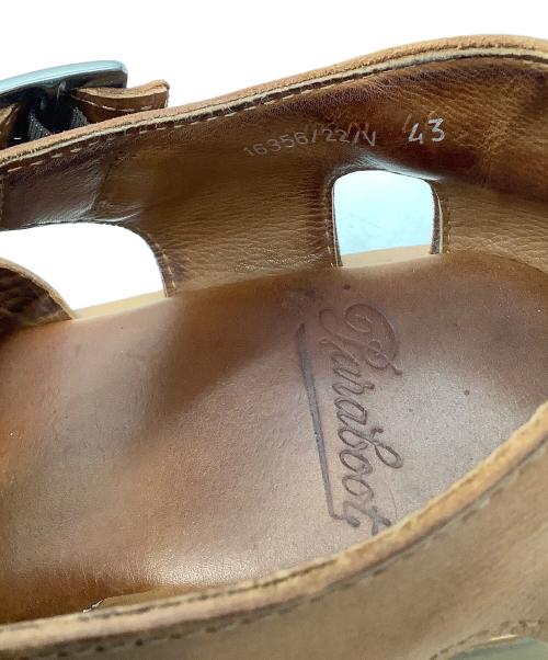 PARABOOT（パラブーツ）PARABOOT (パラブーツ) グルカサンダル ブラウン サイズ:43の古着・服飾アイテム