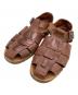 PARABOOT（パラブーツ）の古着「グルカサンダル」｜ブラウン