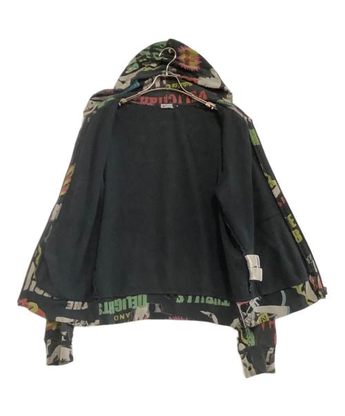 Hysteric Glamour（ヒステリックグラマー）Hysteric Glamour (ヒステリックグラマー) ジップパーカー ブラック サイズ:Mの古着・服飾アイテム