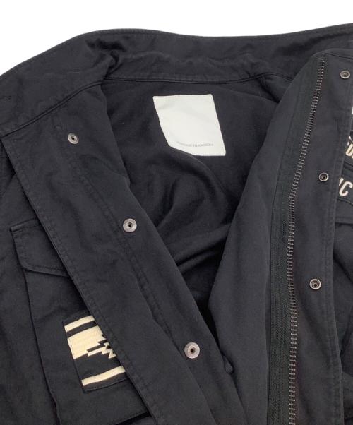 Hysteric Glamour（ヒステリックグラマー）Hysteric Glamour (ヒステリックグラマー) ミリタリージャケット ブラック サイズ:Lの古着・服飾アイテム